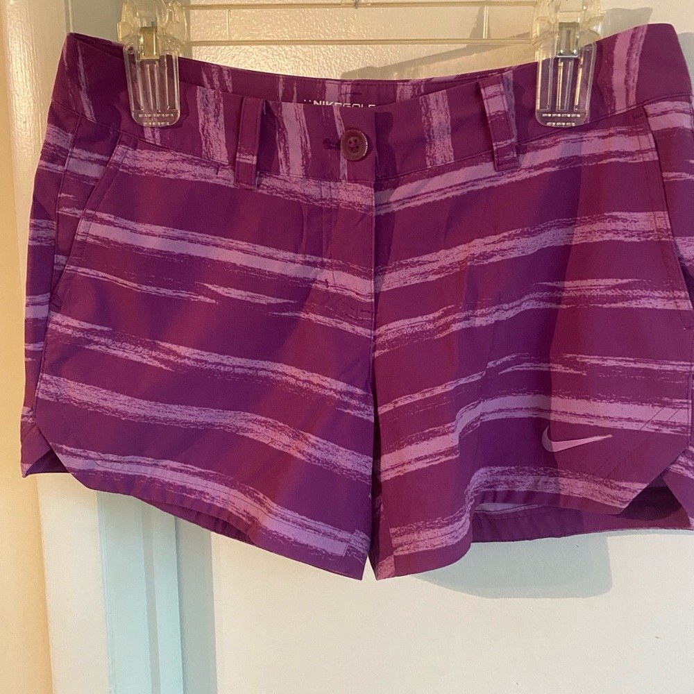 Nike Golf Women's Athletic Shorts in Purple